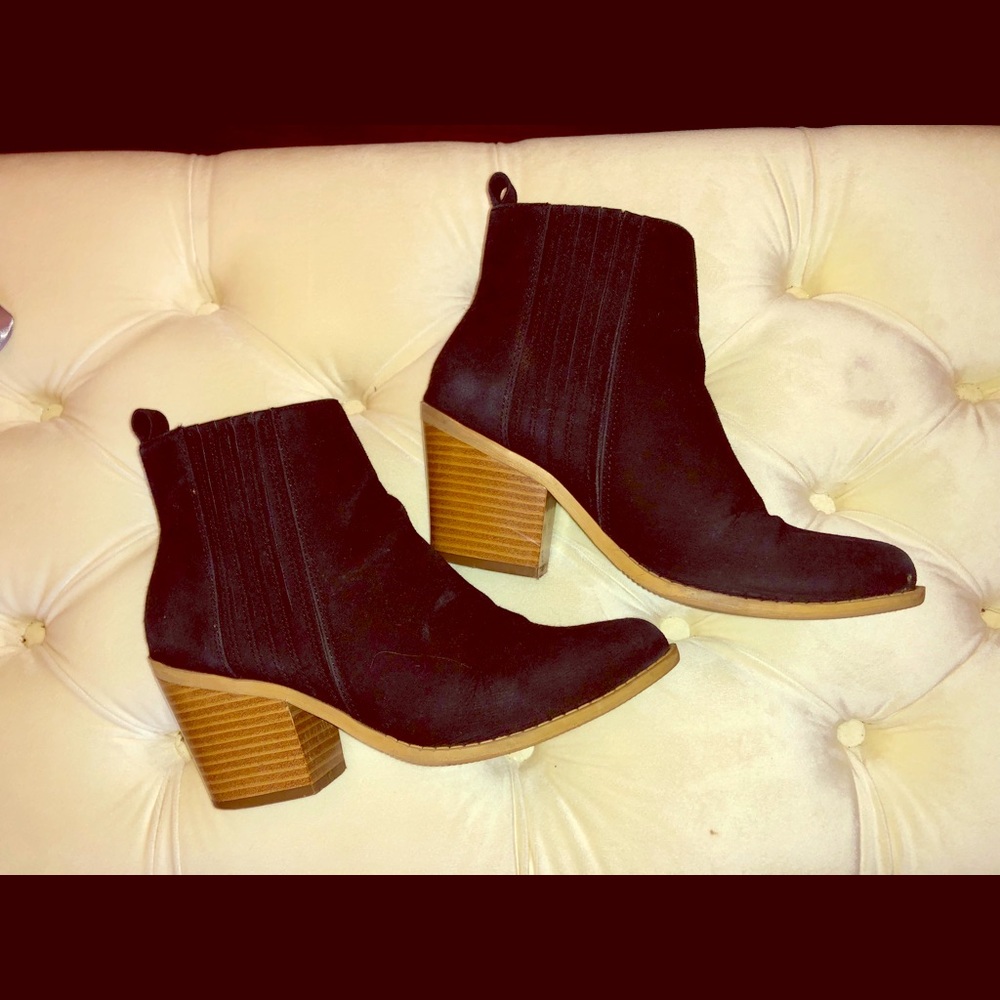 Black booties